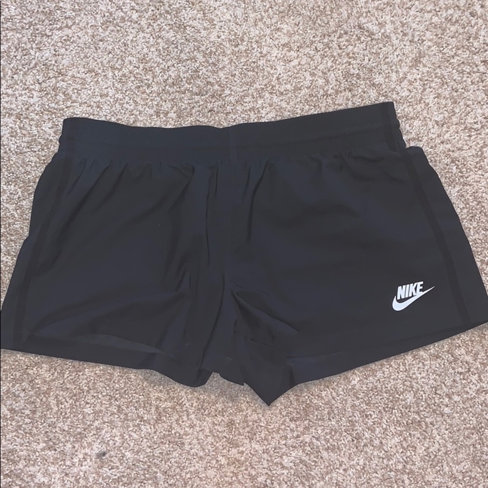 Black nike athletic shorts